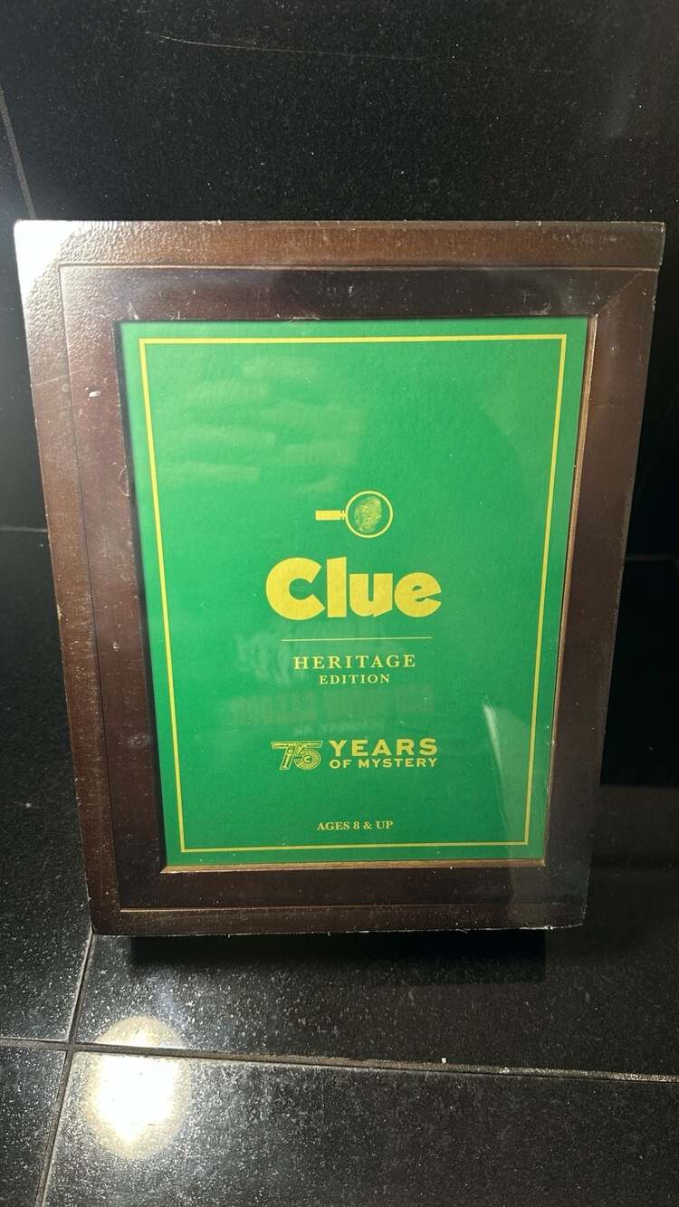 New Sealed Clue Heritage Edition 75 Years Of Mystery Board Game